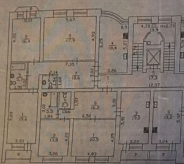 3-к квартира, 109 кв.м., улица Александра Матросова, 1/2