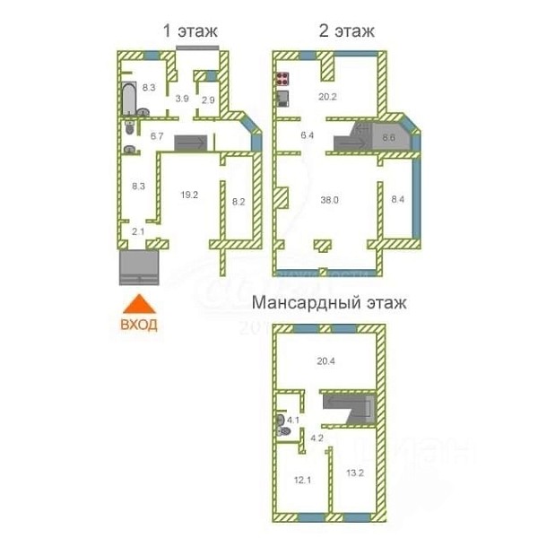 4-к квартира, 210 кв.м., микрорайон Тарманы, улица Малышева, 16