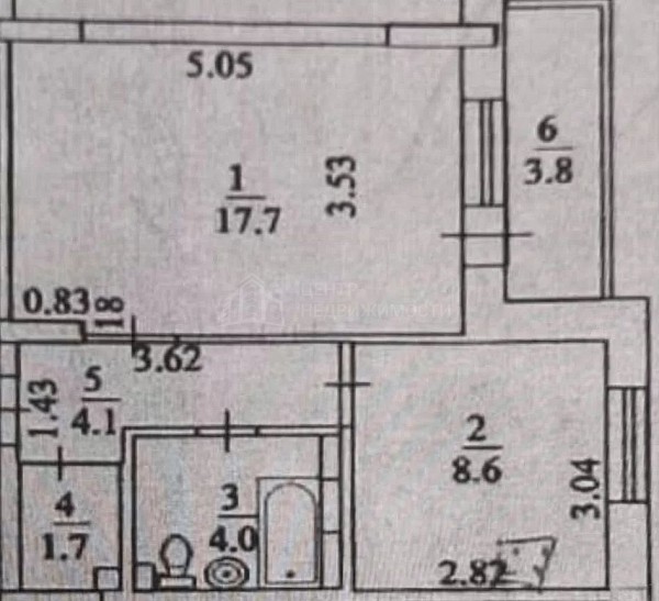 1-к квартира, 36 кв.м., улица Мельникайте, 125Б