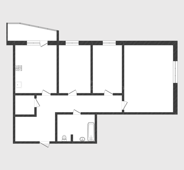 3-к квартира, 87 кв.м., Заречный проезд, 39к2