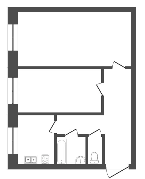 2-к квартира, 49 кв.м., микрорайон Тарманы, Игримская улица, 18