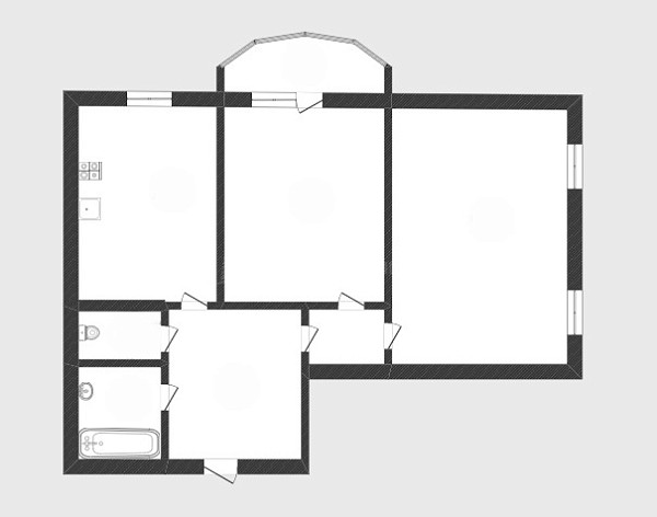 2-к квартира, 52 кв.м., микрорайон Антипино, Беловежская улица, 19к3