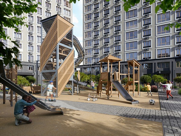 3-к квартира в новостройке, 89 кв.м.