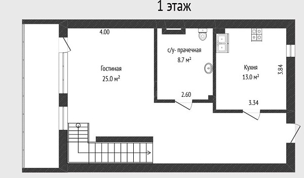 4-к квартира, 134 кв.м., улица Газодобытчиков, 19