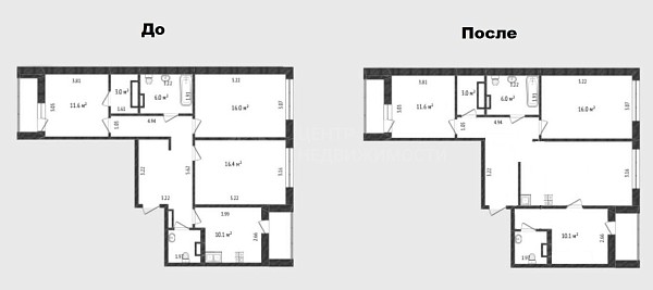 3-к квартира, 82 кв.м.