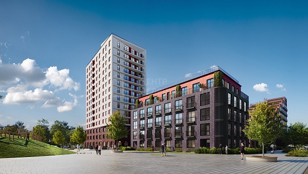 2-к квартира в новостройке, 54 кв.м.