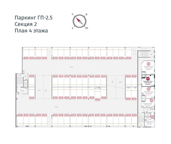 Квартира в новостройке, 24 кв.м.