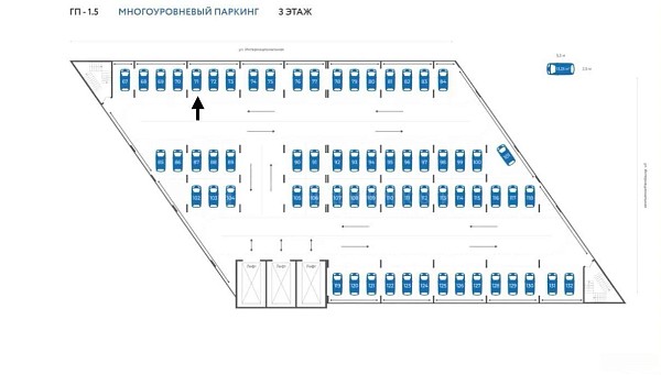 2-к квартира, 50 кв.м.