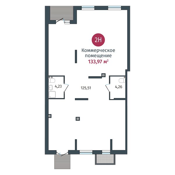 Квартира в новостройке, 133 кв.м., ул. Сергея Джанбровского,  д. 27, к. 1