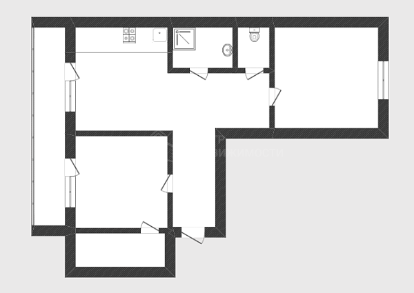 2-к квартира, 86 кв.м., улица Дмитрия Менделеева, 16