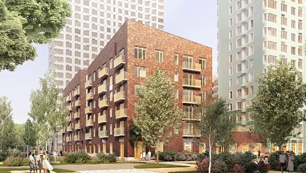 2-к квартира в новостройке, 66 кв.м.