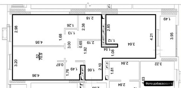 2-к квартира, 70 кв.м., улица Пожарных и Спасателей, 5к1