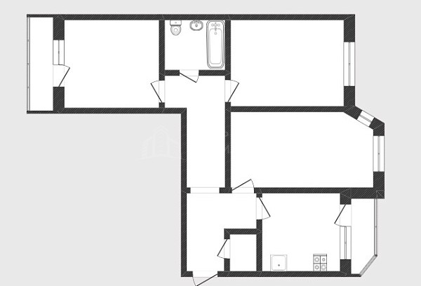 3-к квартира, 96 кв.м., улица Энергетиков, 53к3