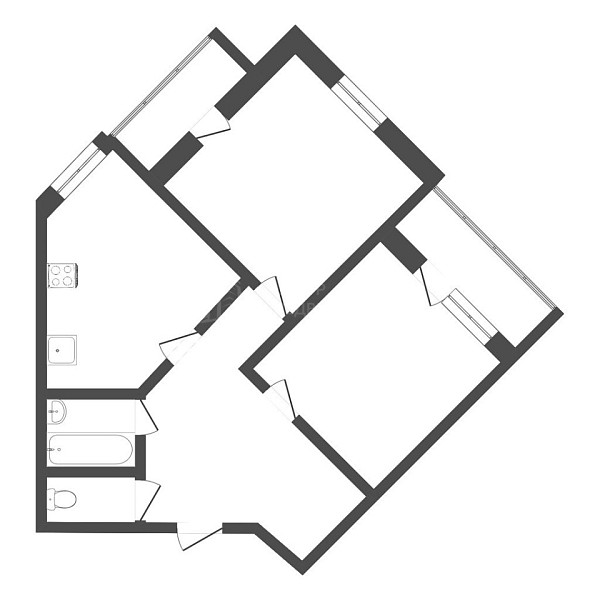 2-к квартира, 76 кв.м., Суходольская улица, 23