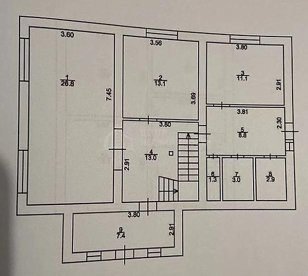 Дом с участком, 137 кв.м.