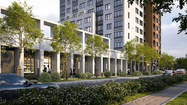 2-к квартира, 56 кв.м.