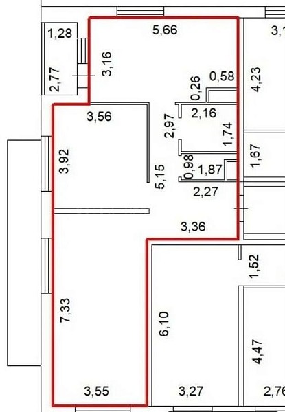 2-к квартира, 73 кв.м., Тальниковая улица, 1