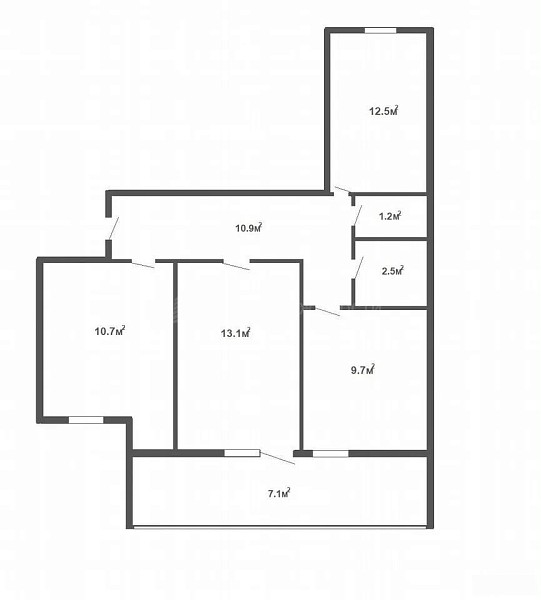 3-к квартира, 74 кв.м., Широтная улица, 148к3