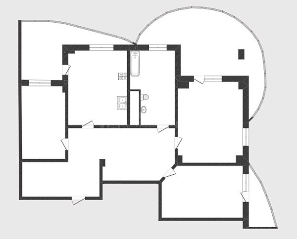 3-к квартира, 79 кв.м., улица Федюнинского, 64