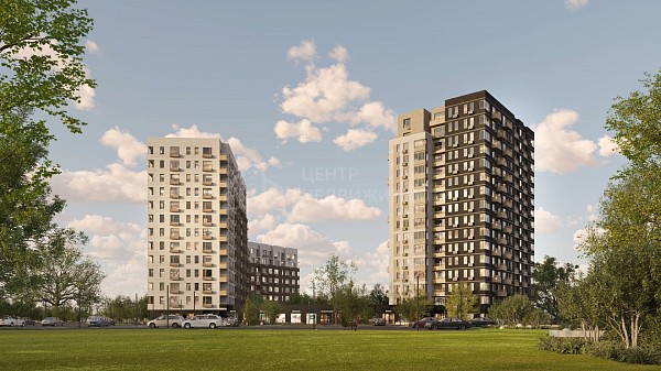1-к квартира, 36 кв.м.
