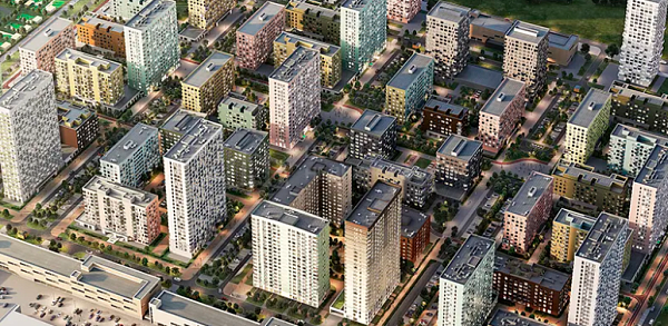 3-к квартира в новостройке, 93 кв.м.