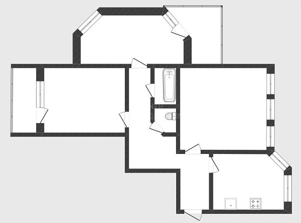 3-к квартира, 91 кв.м., улица Энергетиков, 16