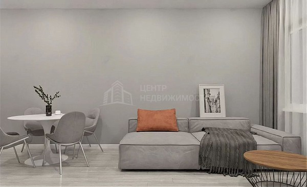 1-к квартира, 35 кв.м.