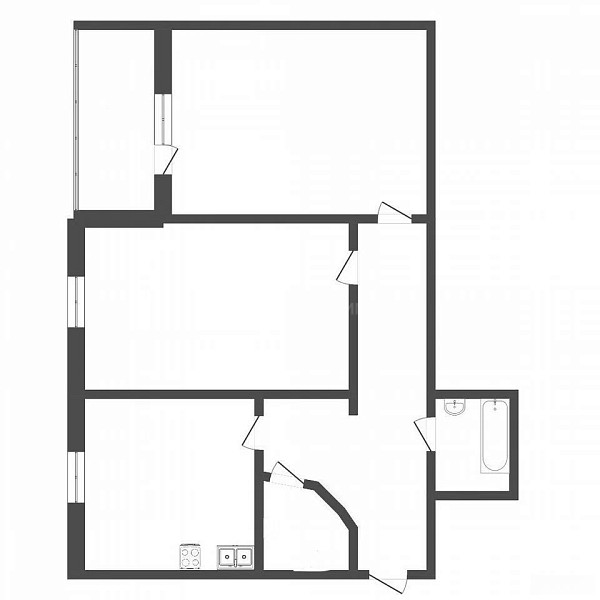 2-к квартира, 81 кв.м., Комсомольская улица, 8