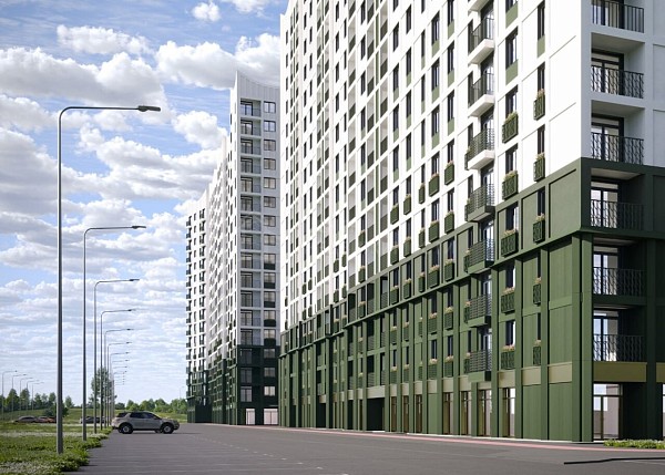 3-к квартира в новостройке, 83 кв.м.