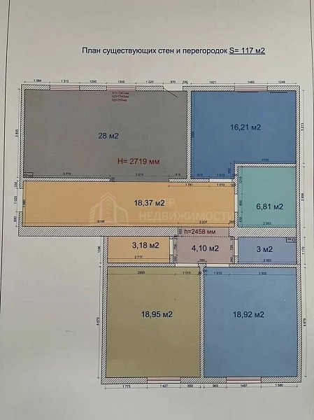 3-к квартира, 117 кв.м., улица Раушана Абдуллина, 3