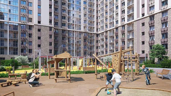 3-к квартира, 93 кв.м.