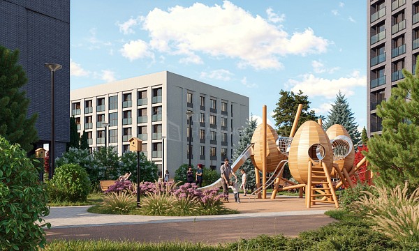 Студия в новостройке, 26 кв.м.