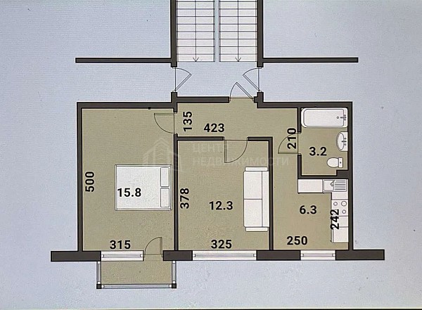 2-к квартира, 44 кв.м., Широтная улица, 105