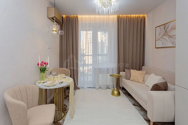 1-к квартира, 38 кв.м.