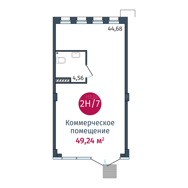 Квартира в новостройке, 49 кв.м., Тимофея Кармацкого, 17