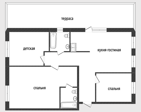 3-к квартира, 102 кв.м., улица Михаила Сперанского, 45