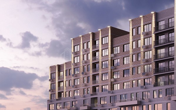 2-к квартира в новостройке, 66 кв.м.