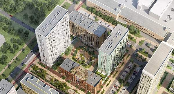 3-к квартира в новостройке, 93 кв.м.