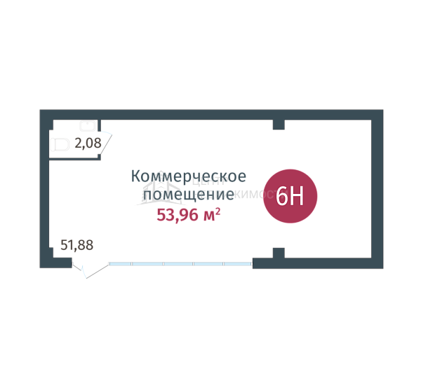 Квартира в новостройке, 53 кв.м., ул. Сергея Джанбровского,  д. 27, соор. 1