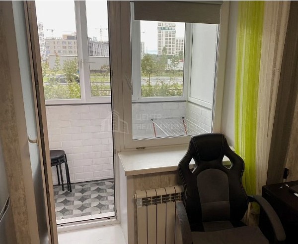1-к квартира, 36 кв.м.