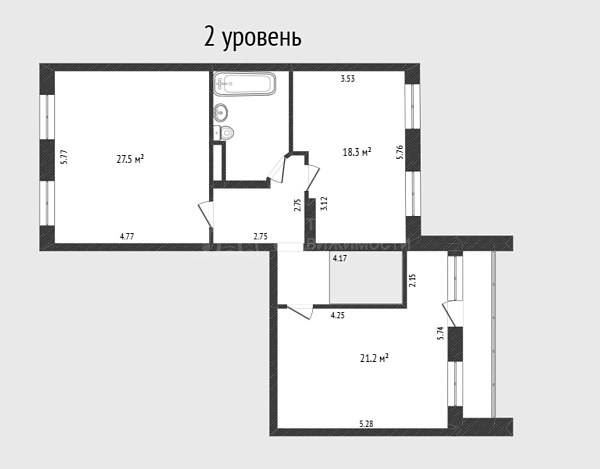 3-к квартира, 171 кв.м.