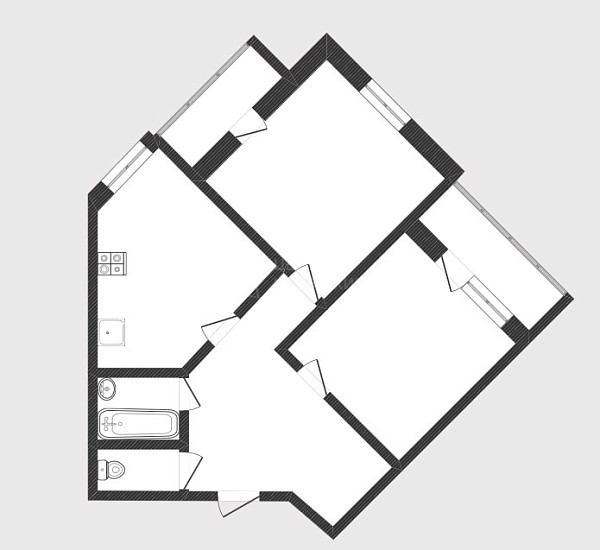 2-к квартира, 77 кв.м., Суходольская улица, 23