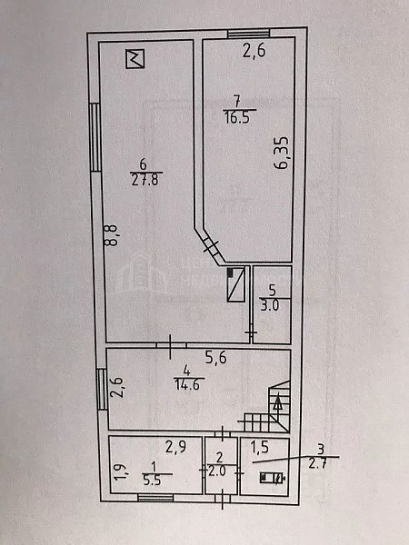 Дом с участком, 120 кв.м.