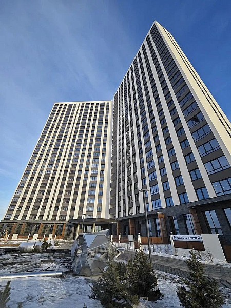 1-к квартира, 38 кв.м.
