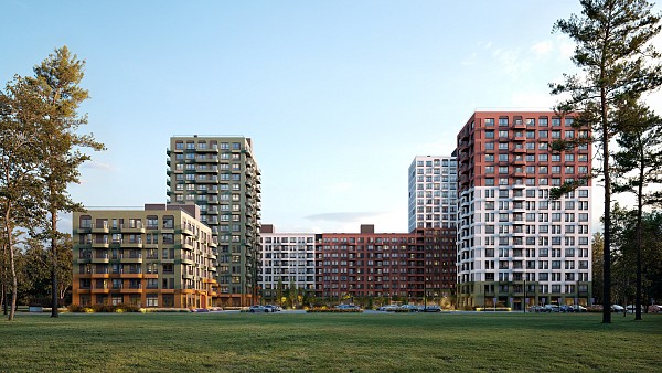 1-к квартира в новостройке, 33 кв.м.
