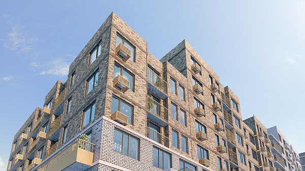2-к квартира в новостройке, 66 кв.м.