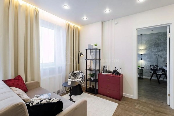 1-к квартира, 34 кв.м.