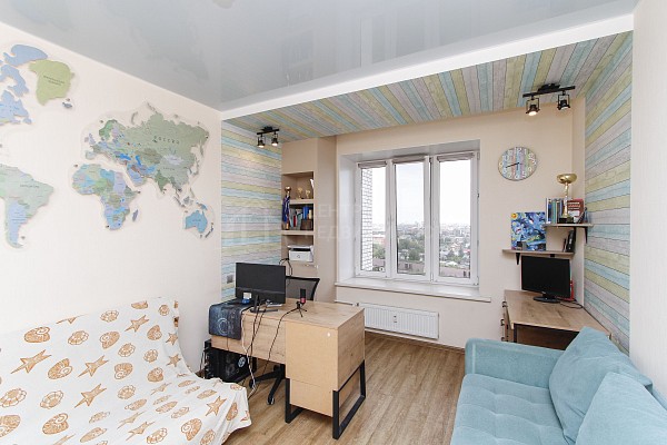 3-к квартира, 91 кв.м.