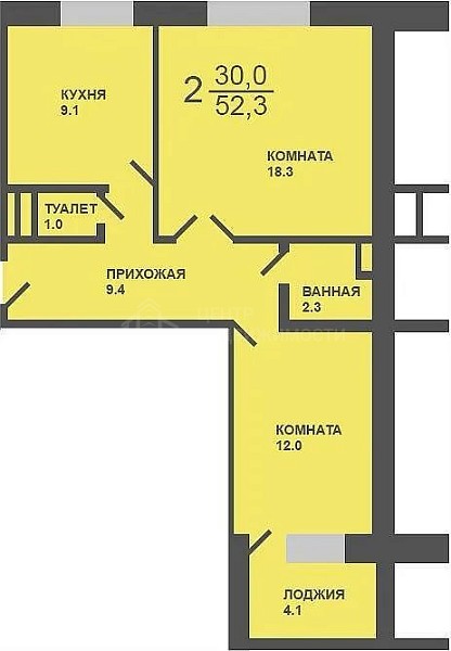 2-к квартира, 52 кв.м., Ямбургский проезд, 3