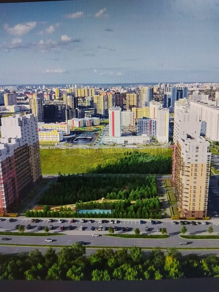 1-к квартира, 44 кв.м.
